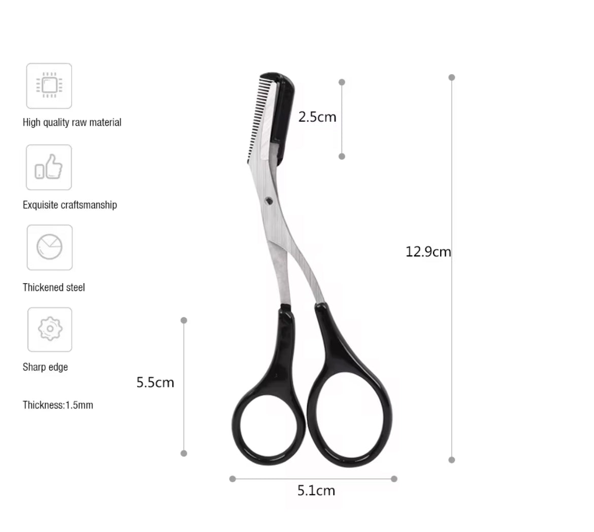 Eye broom Scissors Trimmer